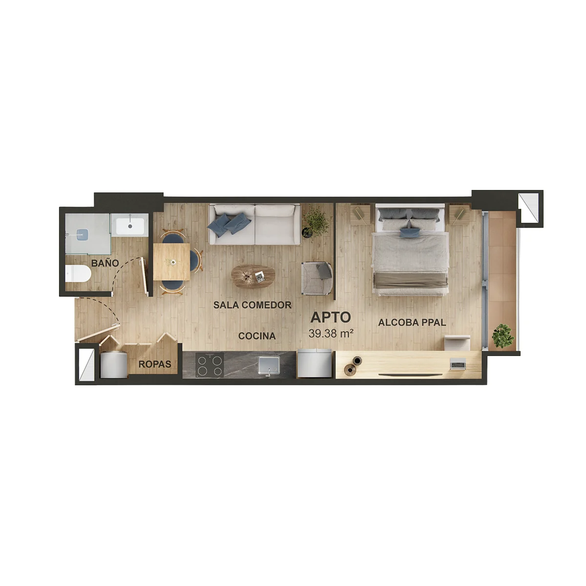 bequia112-tipologia-1-alcoba-39-38m2